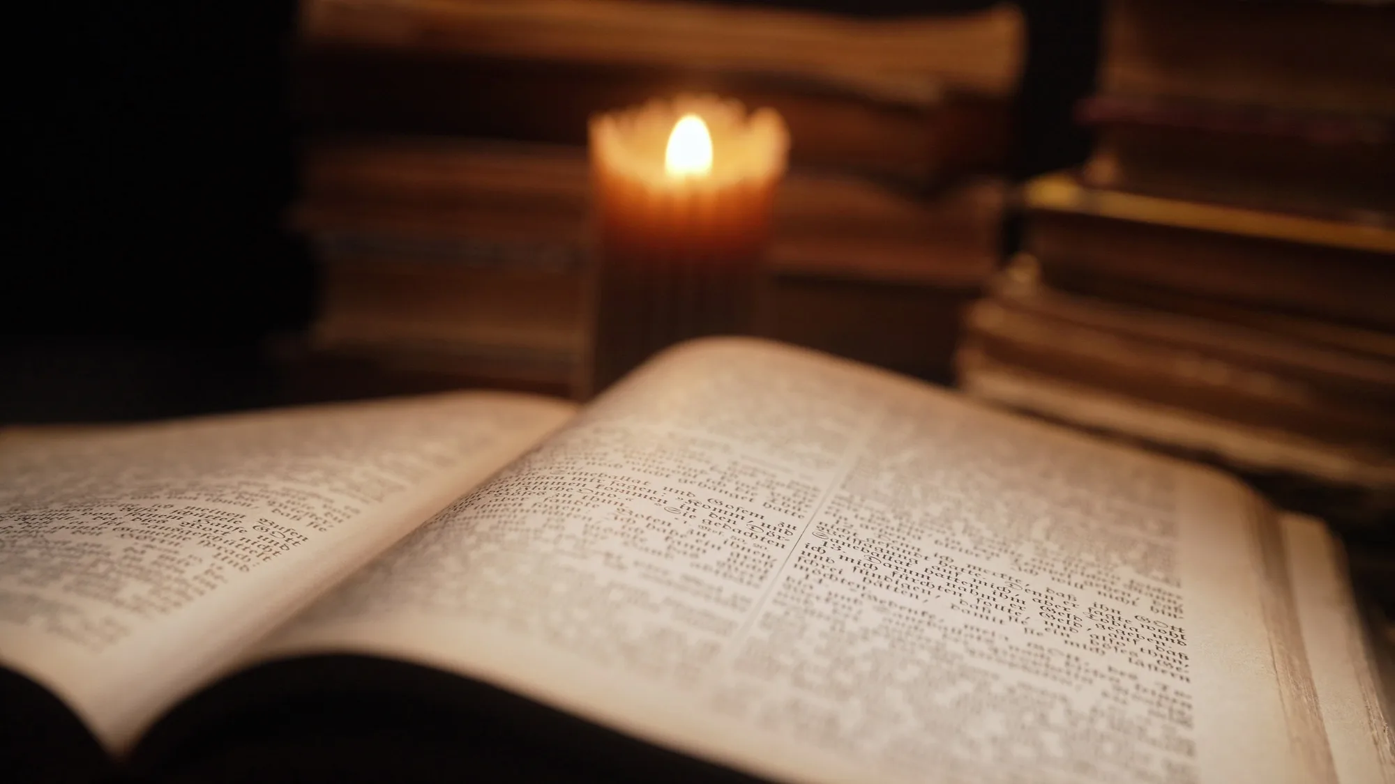 Opened Saved Old Paper Book,Ancient Writings. Literature, Publication, Education
